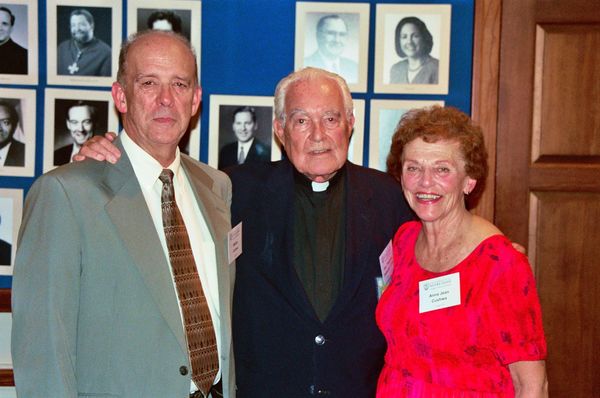 Fr Ted with Bill & Anna Jean Cushwa