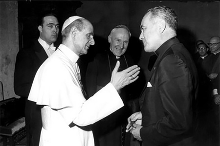 Paul VI and Hesburgh