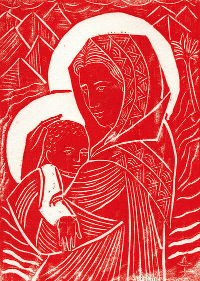 Mary And Jesus By Mary Of The Compassion Web